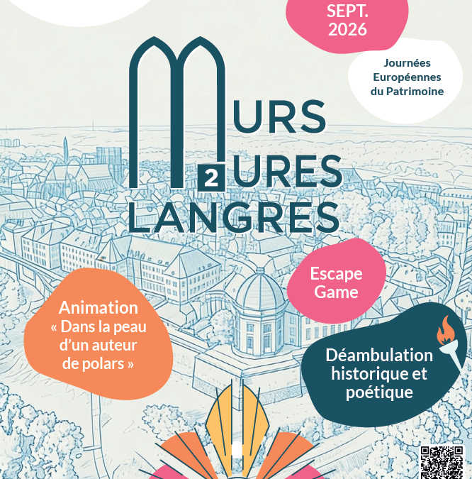 Festival MursMures de Langres 18-19-20 septembre 2026